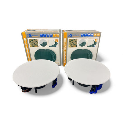 Power Dynamics NCSS5 Low Profile Coaxial Ceiling Speaker x 2