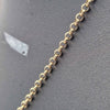 9ct Yellow Gold Belcher Chain Necklace With Bury FC Pendant - 14.25 Grams - 22" Long