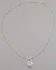 *BRAND NEW* 925 silver rope style chain 24" with ST CHRISTOPHER pendent 9.6g Boxed