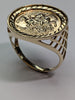 9ct Gold St George & Dragon Ring