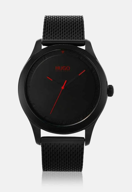 Men's Black Ion Plated Move Watch 1530044