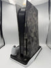 SONY PLAYSTATION 5, 825GB, CAMO PANELS, WHITE PAD & CHARGING STAND, UNBOXED