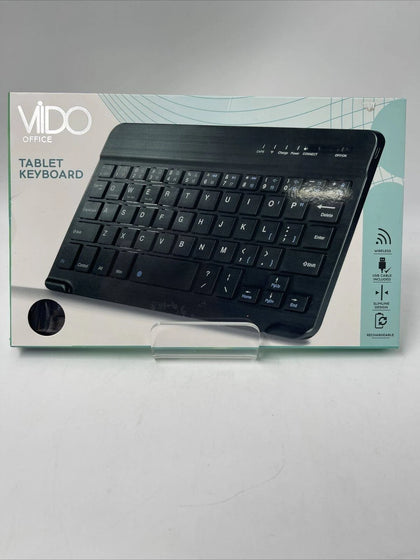 Vido Office Tablet Keyboard Wireless Rechargeable Qwerty Keyboard Usb.