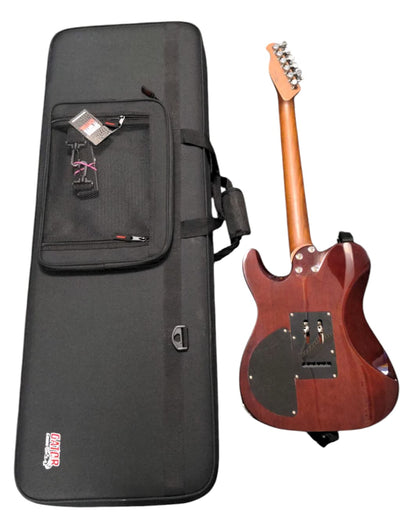 Harley Benton T Pro Electric Guitar and Hard Carry Case.