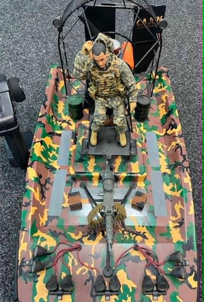 AquaCraft Cajun Commander Brushless RTR Airboat