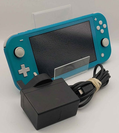Nintendo Switch Lite console 32GB turquoise unboxed with charger