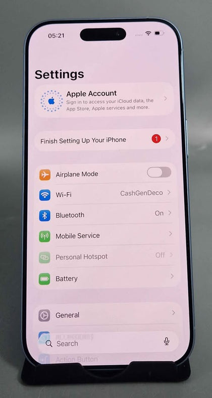 Apple iPhone 17 (A3520) 256GB Mist Blue, Unlocked OPENED IN STORE