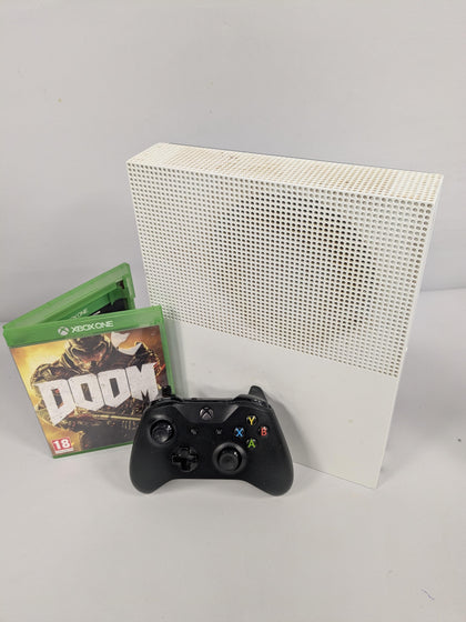 Microsoft Xbox One S 500GB DOOM Package