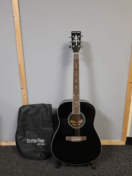 Stretton Payne Classical Guitar Full Size 4/4 (39' Inch) Black
