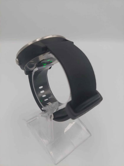 Garmin Vivoactive 3 GPS Smartwatch, Black Rubber Strap