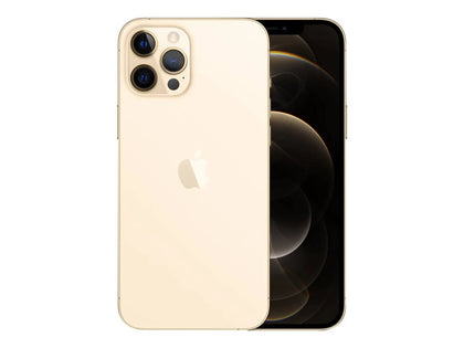 iPhone 12 Pro Max 128GB Gold, Unlocked C Unboxed 83% + case