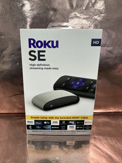 Roku Hd Se Tv Streaming Media Player Stick Hdmi Se + Remote Control.