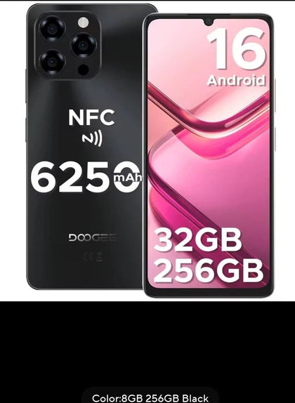 Doogee Note 58 Pro 4g 32+256gb 6250mah 6.7