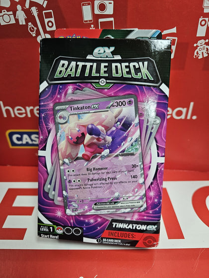 Pokemon Tcg Battle Deck - Tinkaton Ex