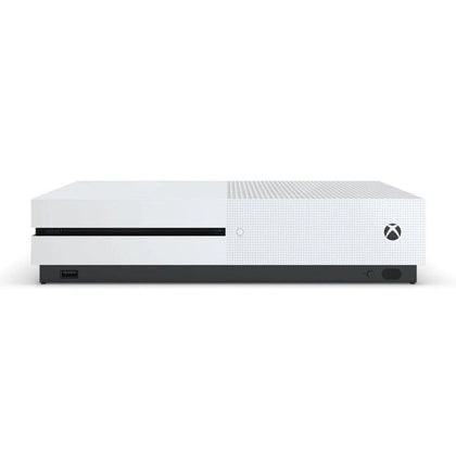 Microsoft Xbox One S 1TB Console, White no controller cosmetic damage