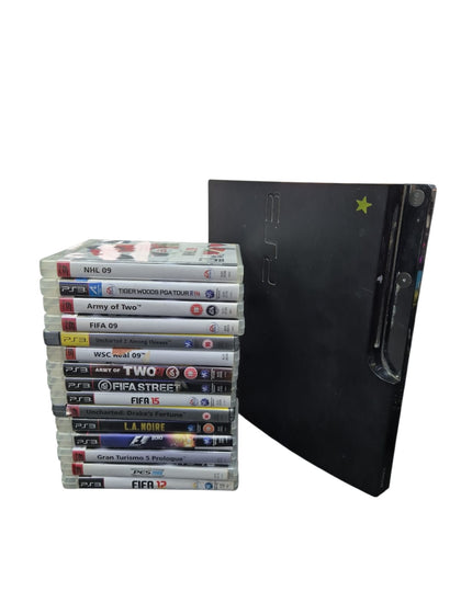 Sony Playstation 3 Slim 120GB Video Game Console - NO CONTROLLER