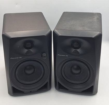 Pioneer DJ DM-40D Desktop Monitor Speakers with all leads UNBOXED