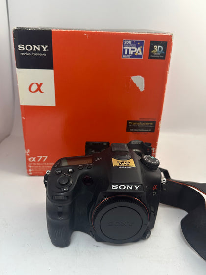 Sony 24.3MP SLT-A77B Alpha A77 SLT Digital Camera Body Only
