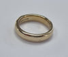 9ct gold Wedding Band Size O 1/2