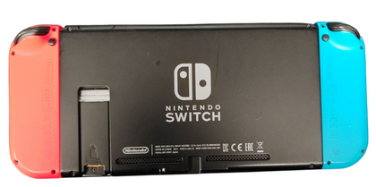 Nintendo Switch V2 (Neon Red/Blue) - (No Dock)