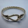 Gold Bracelet Bangle 375 32.16 grams 8" Length
