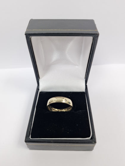 Gold Ring 375 9ct 2.4G Size M