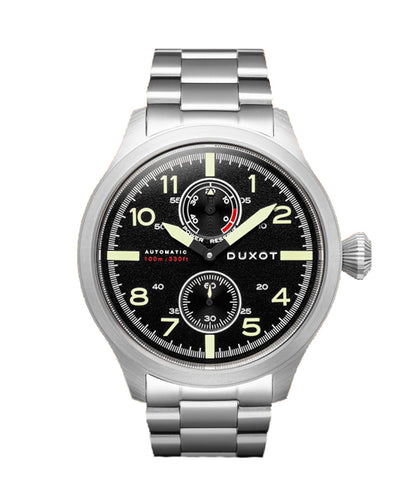DUXOT ALTIUS POWER RESERVE MATTE BLACK WATCH