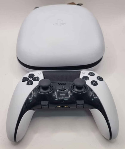 Sony Playstation 5 Official White DualSense Edge Controller - Includes Carry Case & Accessories
