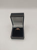 9k Gold Ring with Red Stone 1.20G Hallmarked(375)&Tested Size L