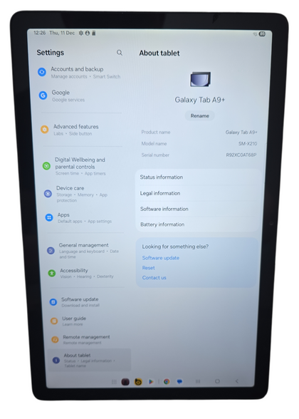 Samsung Galaxy Tab A9+ - 64GB