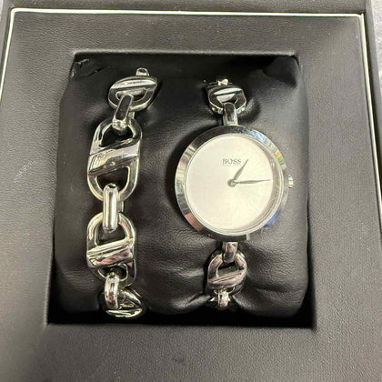 Boss Chain Ladies Bracelet Watch & Bracelet