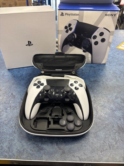 Playstation 5 Dualsense Edge Wireless Controller - White Boxed with Carry Case