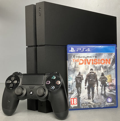 Sony Original Playstation 4 1TB Black Console Bundle ( + Tom Clancy's The Division ) ** Unboxed **