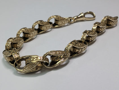 9CT GOLD TULIP BRACELET PRESTON STORE