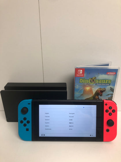 Nintendo Switch Console With Game