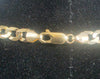 9ct GOLD CURB NECKLACE 375 14.8G 20'' in Length