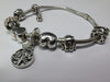 SILVER 925 PANDORA CHARM BRACELET WITH 7 CHARMS PRESTON STORE