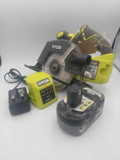 Ryobi R18CSP Circular Saw With 5.0Ah Battery And Charger