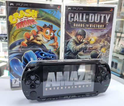 Sony psp  console + 2 games