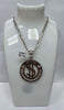 925 silver 22" chain Wish Dollar Pendant. **Hallmarked**