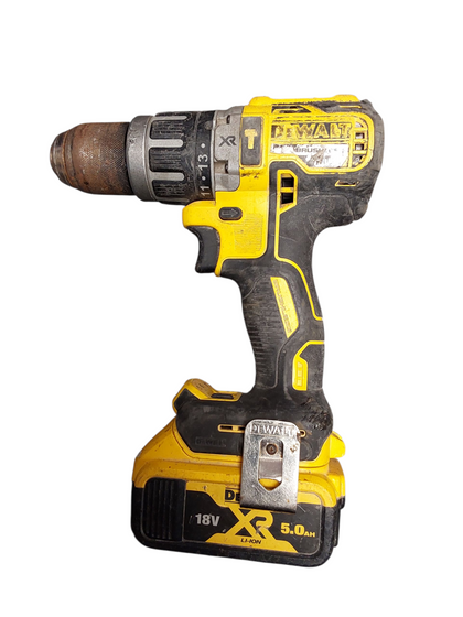DEWALT 18V XR LiIon Brushless Hammer Drill Driver 2X 5AH Batteries DCD796D2W
