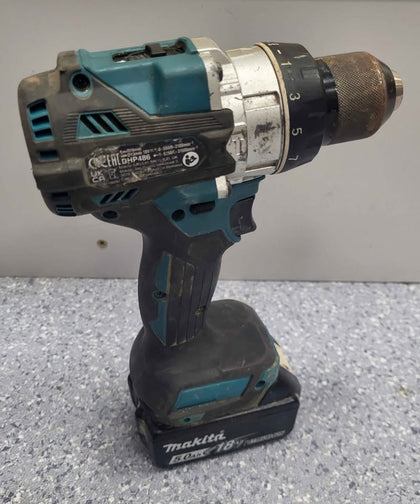 Makita (DHP486) Combi Drill - With 5.0ah Battery