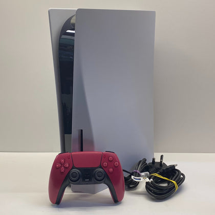 Sony Playstation 5 Disc Edition Console 825GB SSD with Red Controller