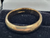 9CT - Yellow Gold Band Ring - 4.18g - Size O - Hallmarked