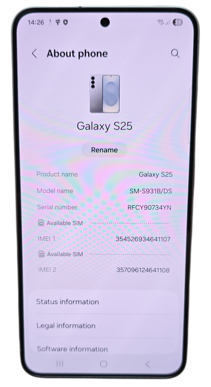 ** Black Friday Sale ** Samsung Galaxy S25 5G