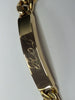 9CT GOLD I.D BRACELET (ROY)