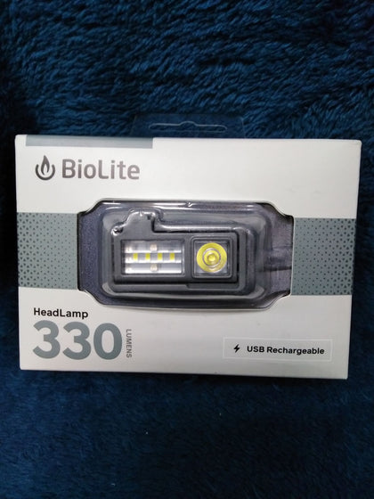 BioLite Headlamp 330 lumens midnight grey