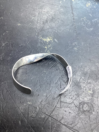 Silver bangle