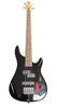 Spider 4 String Bass Guitar - Black - With soft bag