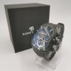 Reef Tiger Automatic Aurora, Black Rubber Strap Watch, Boxed